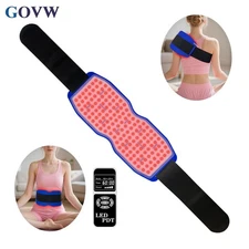 24W 660nm850nm 940nm Near Infrared Light Therapy Waist Wrap Pad Belt Pain Relief