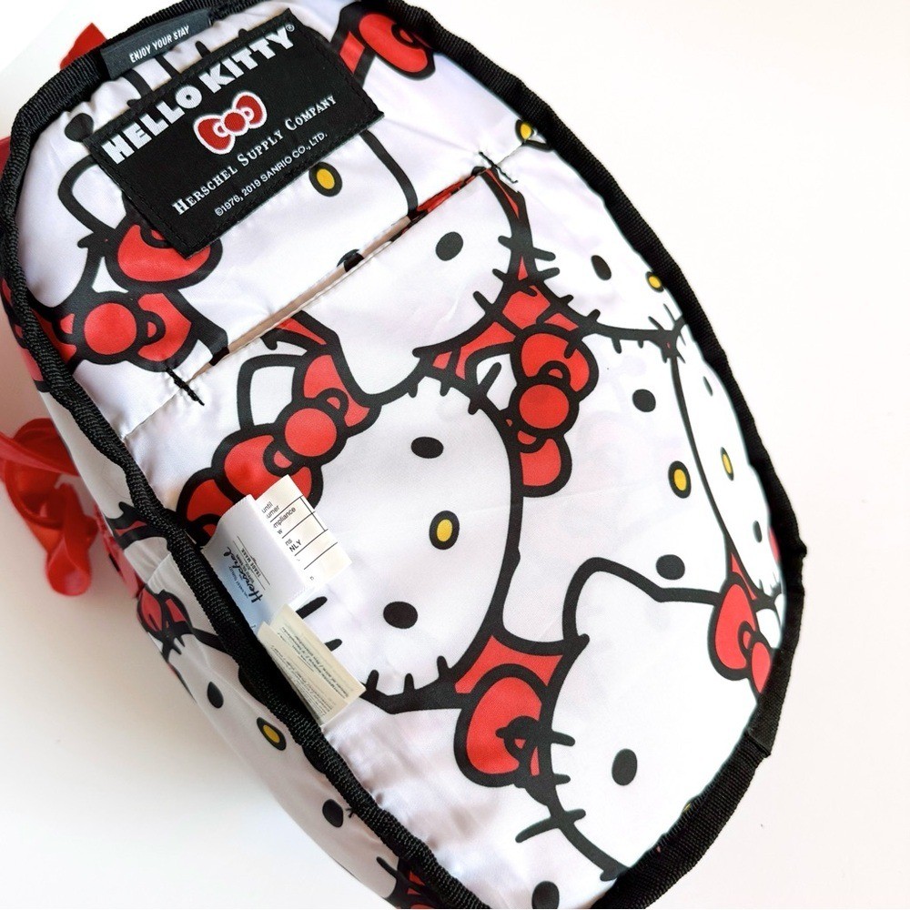 Herschel x Hello Kitty Collab Nova Mini Backpack Flight Satin Red