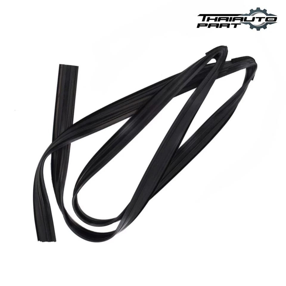 套装门玻璃 Weatherstrip 橡胶密封圈 适用于本田 Civic ES ES1 ES2 Sedan 01-05 — 第 4/4 张图片