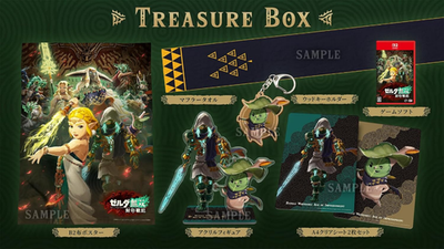 New Hyrule Warriors Age of Imprisonment Treasure Box (NSW2) Japan