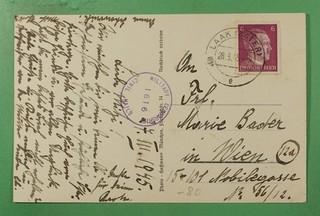 DR WHO GERMANY WWII NICE CARD R47566