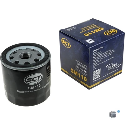 SCT Filtre à huile pour Ford Fiesta VI Kuga II 1.5 EcoBoost 1.6 Mazda 2 - Photo 1/4