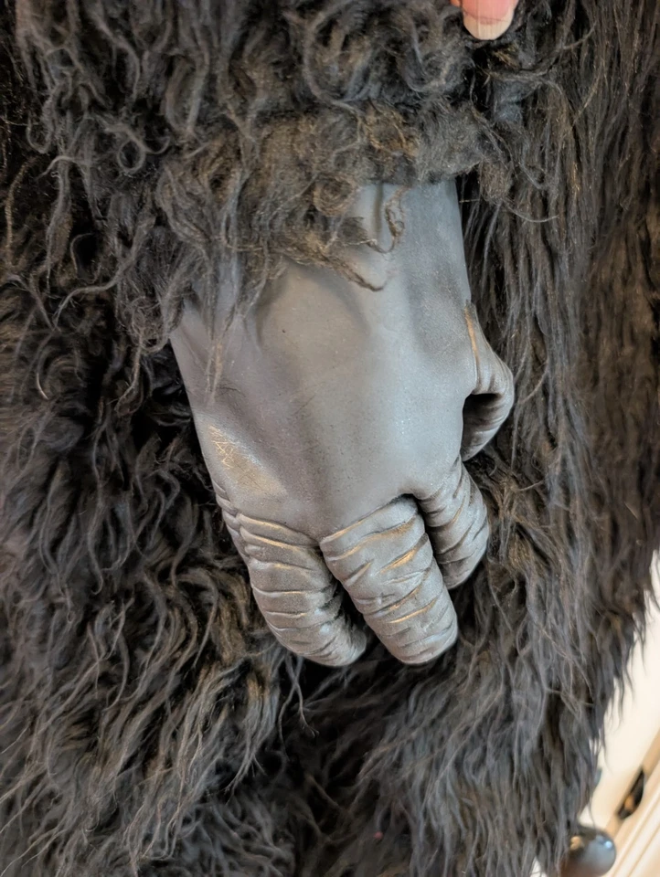 Gorilla Halloween Costume Youth Size XL Realistic Fun - Image 4 of 4