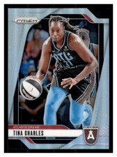 Tina Charles 2024 Panini Prizm WNBA Silver Prizms #36 Atlanta Dream