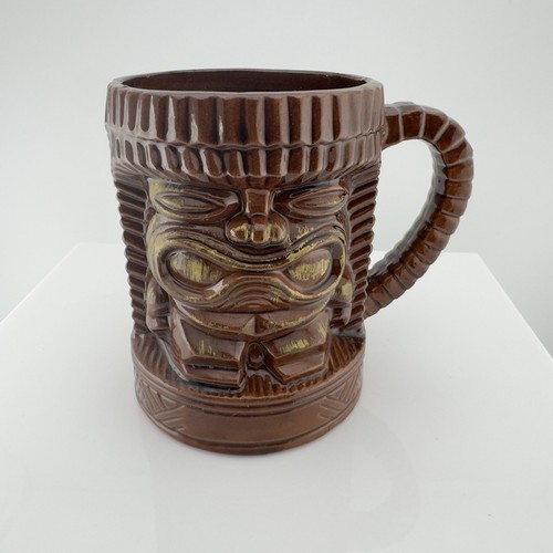 Vintage Tiki Mug Orchids of Hawaii R-12 Collectible Collector RARE mini w Hand - Picture 1 of 6