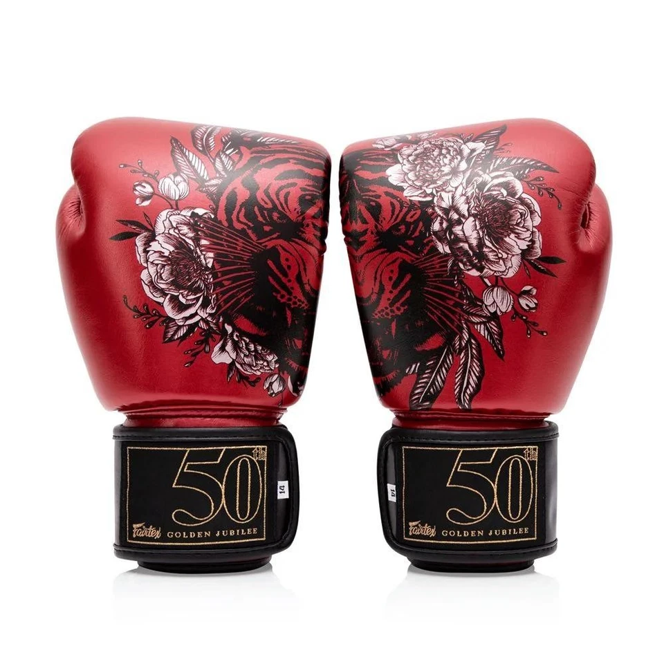 (Free Shipping) Fairtex Boxing Gloves BGV-Premium Fairtex Golden Jubilee Limited - Image 3 of 4