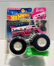 Hot Wheels Monster Trucks Pink Volkswagen Vw Drag Bus-barbie 2026 Vhtf Mattel