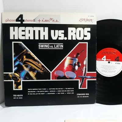 Heath vs Ros Swing vs. Latin 1963 London SP 44038 Phase 4 Stereo EX VINYL LP 