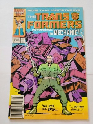 The Transformers introducing The Mechanic Vol.  1  No. 26 March 1987