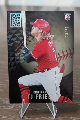 2022 Panini Capstone - Luxury Suite T.J. Friedl #144 Holo Silver /75 (RC)