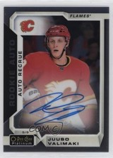 2018-19 O-Pee-Chee Platinum Rookie Autos 2021-22 Update Juuso Valimaki Auto 1q2