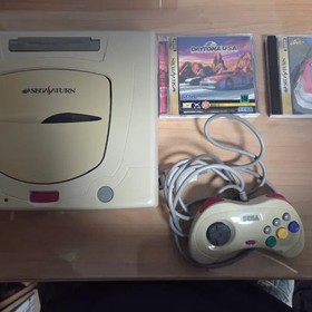 Sega Saturn Console + Daytona CD x2