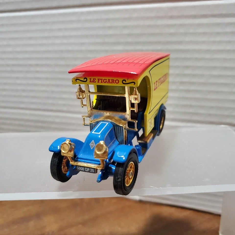 Matchbox Collectibles 1910 Renault AG Le Figaro Power Of The Press Detailed 1995 - Image 3 of 4