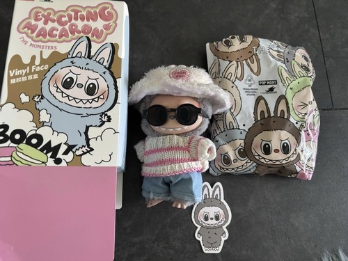 Original Pop Mart LaBubu – Exciting Macaron Sesame Beam