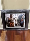 Joe Greene Signed Auto Coke Ad Football 16x20 Photo Framed Mounted Memories *66