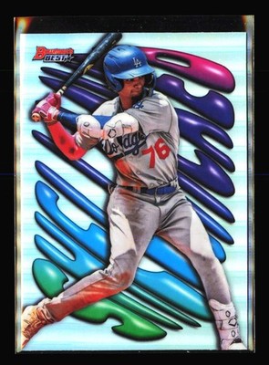 2023 Bowman's Best #SH-10 Joendry Vargas Shellacked Los Angeles Dodgers