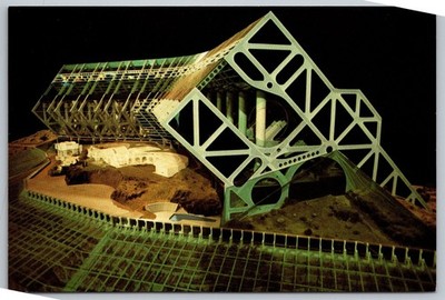 Postcard Arcosanti Prototype Town For 5000 People A Conceptual Model 57B