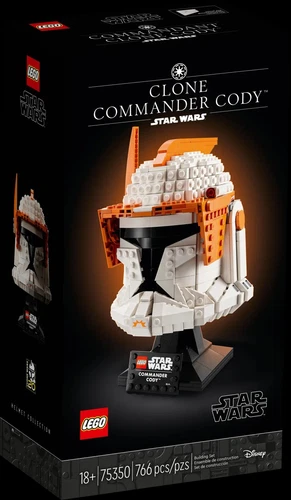 LEGO 75350 STAR WARS Clone Commander Cody Helmet Collection Set Sealed Retired