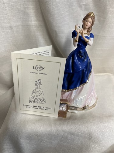 Lenox Christmas Princess -Crystal -Figurine 2011 Limited Edition NIB COA - Picture 9 of 16