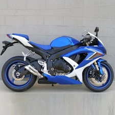 CV Injection Blue White Fairing Kit Fit for  2008-2010 GSXR 600 750 a007