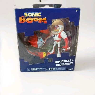 Tomy Sonic The Hedgehog SONIC BOOM Spacesuit Knuckles & Crabmeat Figure Set, NIB