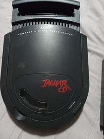 Atari Jaguar Console + Jaguar CD Add-On + Controller + Team Tap NTSC UNTESTED