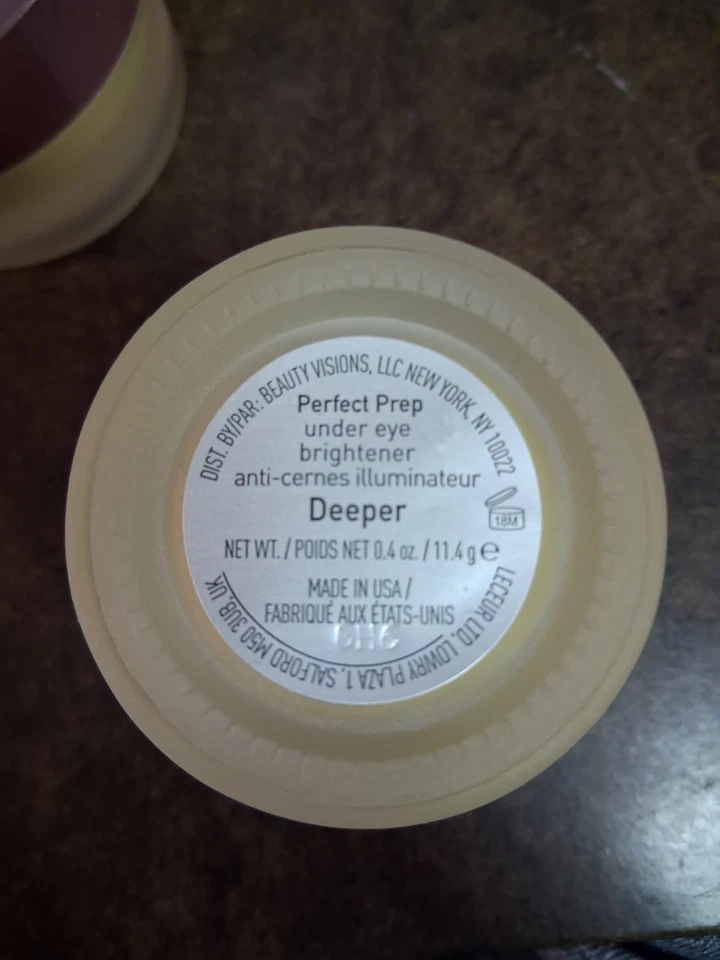 3 New Sealed Mally Perfect Prep Under Eye Brightener Cover Dark Circles DEEPER - Image 3 of 3