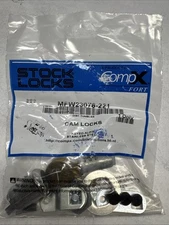 TWO STOCK LOCKS MFW23078-221  Cam Lock  Comp X Key