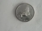 1982 Eagle Silver Round . One Troy Ounce .999 Fine Silver
