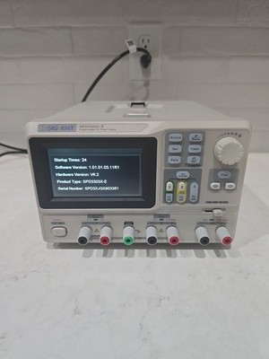Siglent SPD3303X-E Programmable DC Power Supply - 3 Channels, 0-64 Volts DC
