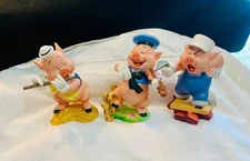 DISNEY THREE LITTLE PIGS Classics Collection SET Of 3 60th Anniversary 