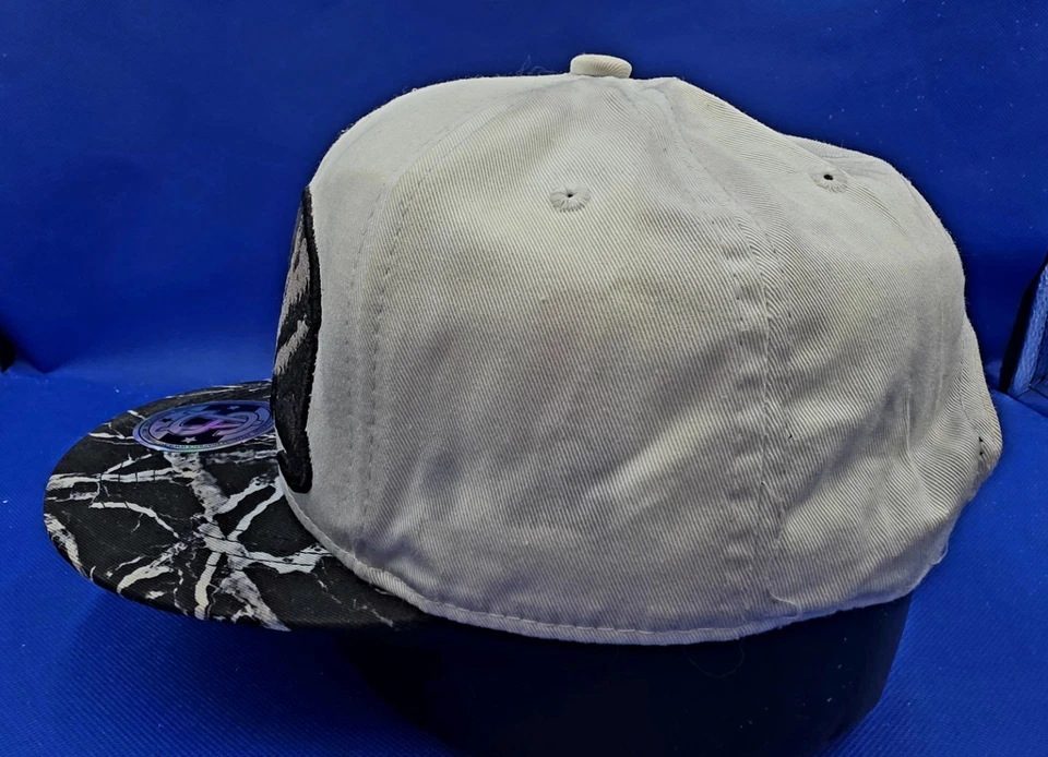 Gorra gorra negra con suela de bandera de oso negro de California con respaldo a presión talla única Foto 4 de 4