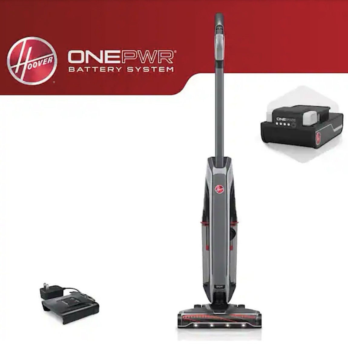 Hoover ONEPWR Evolve Pet Elite Cordless Upright Vacuum Cleaner (BH53801) - NEW