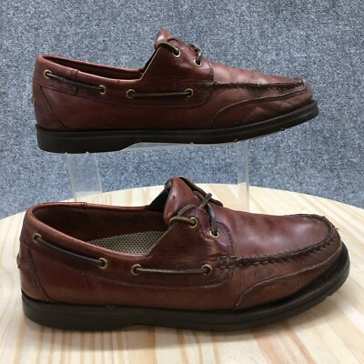 Rockport Men brown lace-up leather shoes, 8.5 Men main image 2