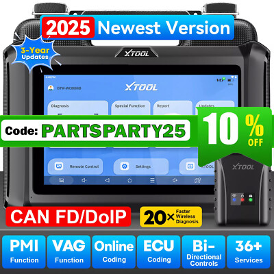 XTOOL D7W KFZ OBD2 Diagnosegerät Fehler Auslesegerät ALLE System ECU Coding TPMS