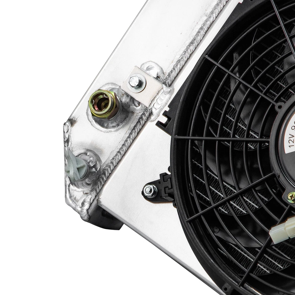 4-Row Radiator+Shroud Fan For 1988-94 Chevy S10 Blazer GMC Jimmy S15 Sonoma 4.3L Foto 4 de 4