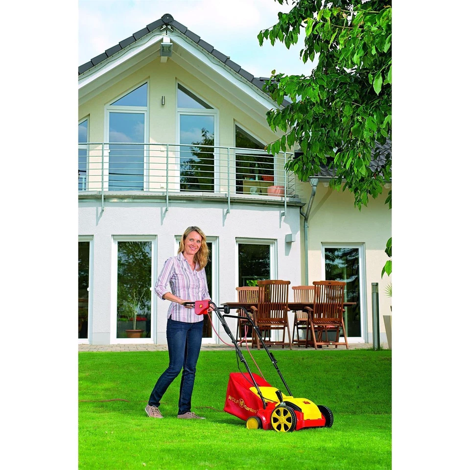 Wolf Garten Vertikutierer VA 303 E 3in1 Elektro Rasenlüfter Fangkorb 30cm 1300W - Bild 4 von 4