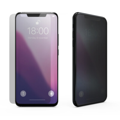Privacy Glas Set Schutzglas für SAMSUNG GALAXY M14 Blicksichtschutz schwarz
