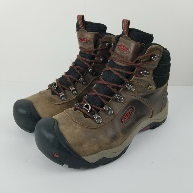 Keen Dry Men’s Brown Leather Waterproof Hiking Boots Size 12 0708 eBay
