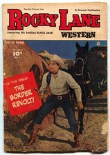 Cover of Rocky Lane Western #7