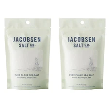 Jacobsen Salt Co. Pure Flake Sea Salt � Kosher Salt, Coarse, Non-Iodized Made in