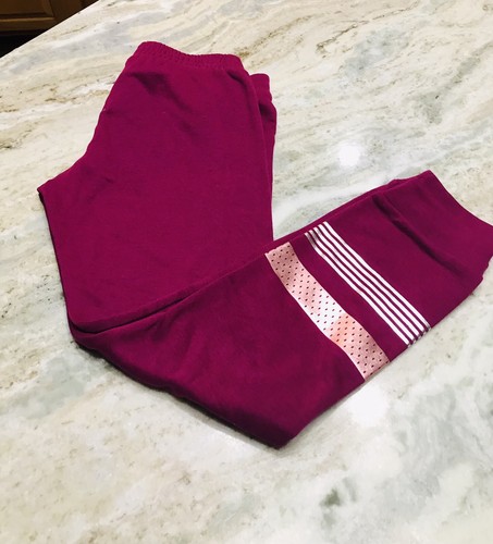 Xersion Girls Maroon Active Pants Size L 14 1/2-16 1/2. - Picture 2 of 6