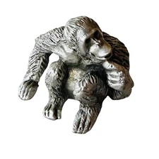 Vintage Figure 1991 Hudson Pewter Noah's Ark Orangutan Figurine Sculpture #5808