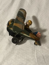 Marx Rollover Airplane Tin Windup K-27 