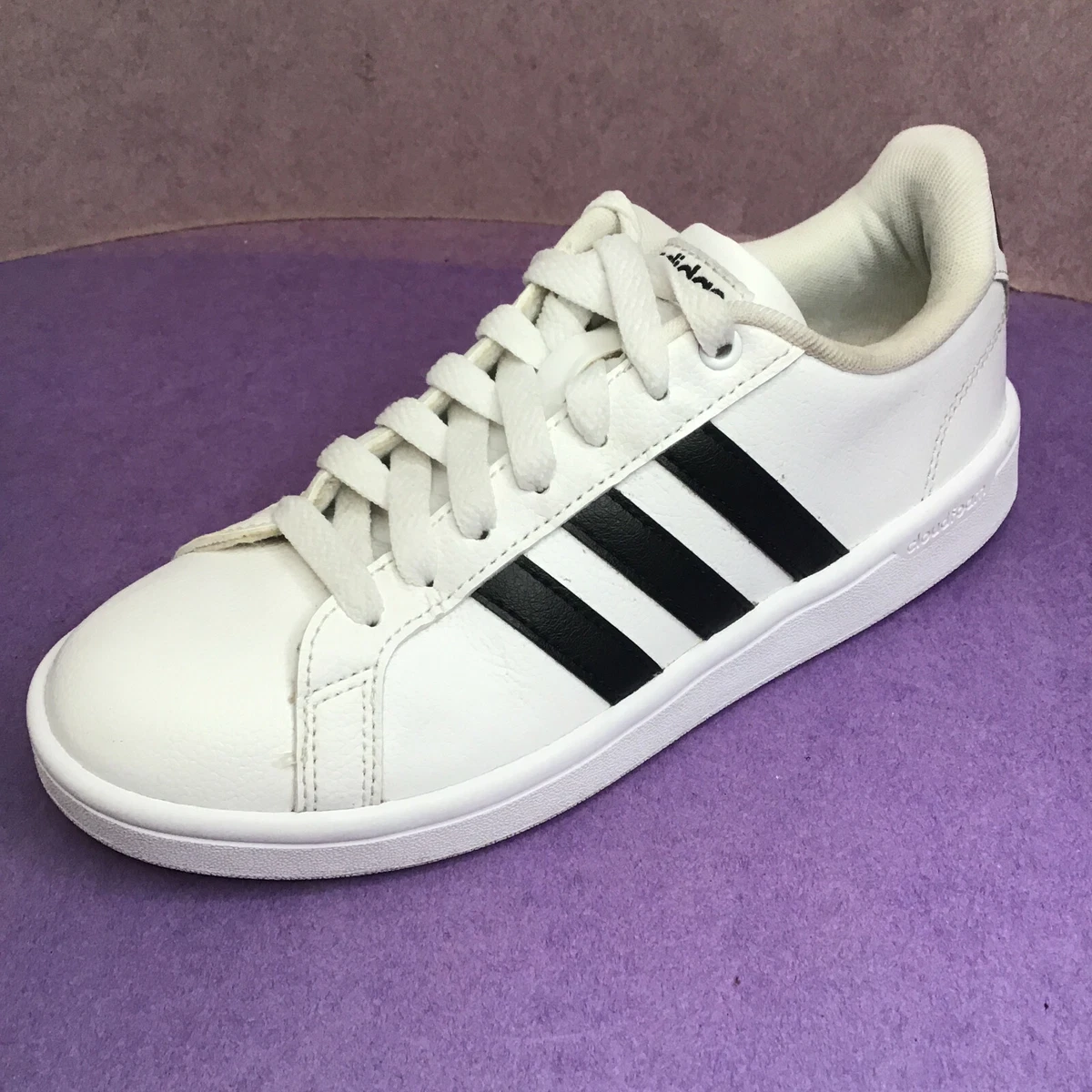 systematisch Voorstad vijver Adidas Neo CloudFoam Advantage AW4287 Women's Size 6 White Casual Comfort  Shoes | eBay