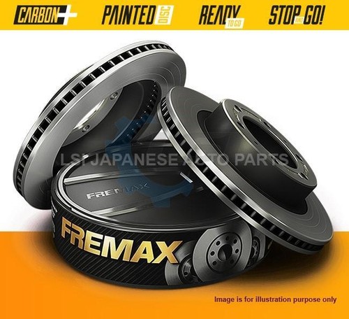 Fremax Front Disc Rotors for BMW 535i 535D F10 3.0 2010-2017 348mm - 第 1/4 張圖片