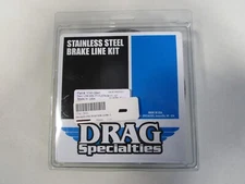 08-14 Harley Davidson Softail Stainless Steel Brake Line Kit - Extended Length