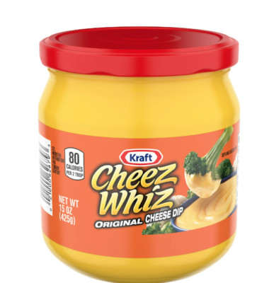 Cheez Whiz Original Cheese Dip, 15 oz Jar Free Shipping !!!