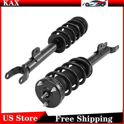 Pair 2 Front Complete Struts Coil Springs for Dodge Charger 2012-2022 Challenger