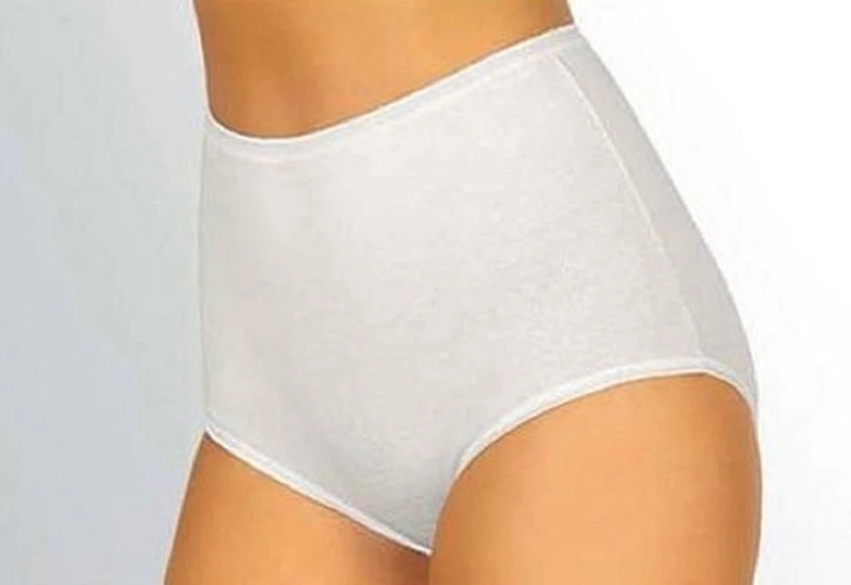 6 CULOTTE VITA ALTA DONNA JADEA 05 COTONE TAGLIA DA 4 A 10 SLIP INTIMO COULOTTE